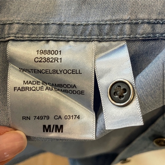 Parasuco Denim Jean Tencel Dress - size M - Picture 6 of 6